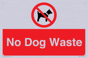 No Dog Waste
